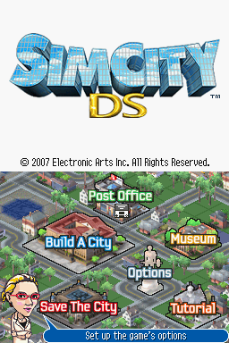 SimCity screenshot 2 for Nintendo DS