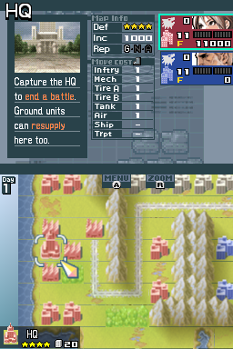Advance Wars Days of Ruin screenshot 3 for Nintendo DS