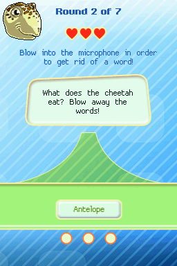 Animal Life Africa screenshot 3 for Nintendo DS