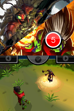 Chaotic: Shadow Warriors [Irsenog Trading Card] screenshot 3 for Nintendo DS
