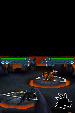 Combat Of Giants: Dragons screenshot 3 for Nintendo DS