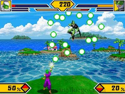 Dragon Ball Z: Bukuu Ressen screenshot 2 for Nintendo DS
