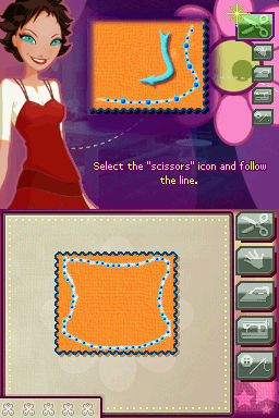 Fashion Designer Style Icon screenshot 2 for Nintendo DS