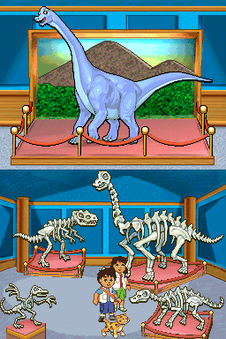 Go, Diego, Go! Great Dinosaur Rescue screenshot 3 for Nintendo DS