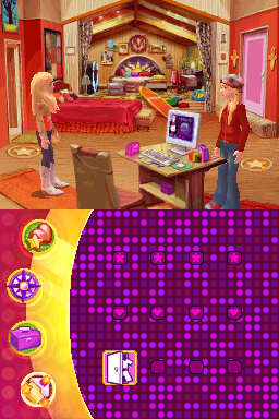 Hannah Montana: Music Jam [Walmart Edition] screenshot 3 for Nintendo DS