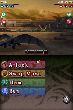 How To Train Your Dragon screenshot 3 for Nintendo DS
