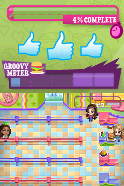 ICarly: Groovy Foodie screenshot 2 for Nintendo DS
