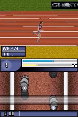 International Athletics screenshot 2 for Nintendo DS