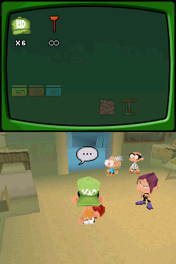 Kid Paddle: Blorks Invasion screenshot 2 for Nintendo DS