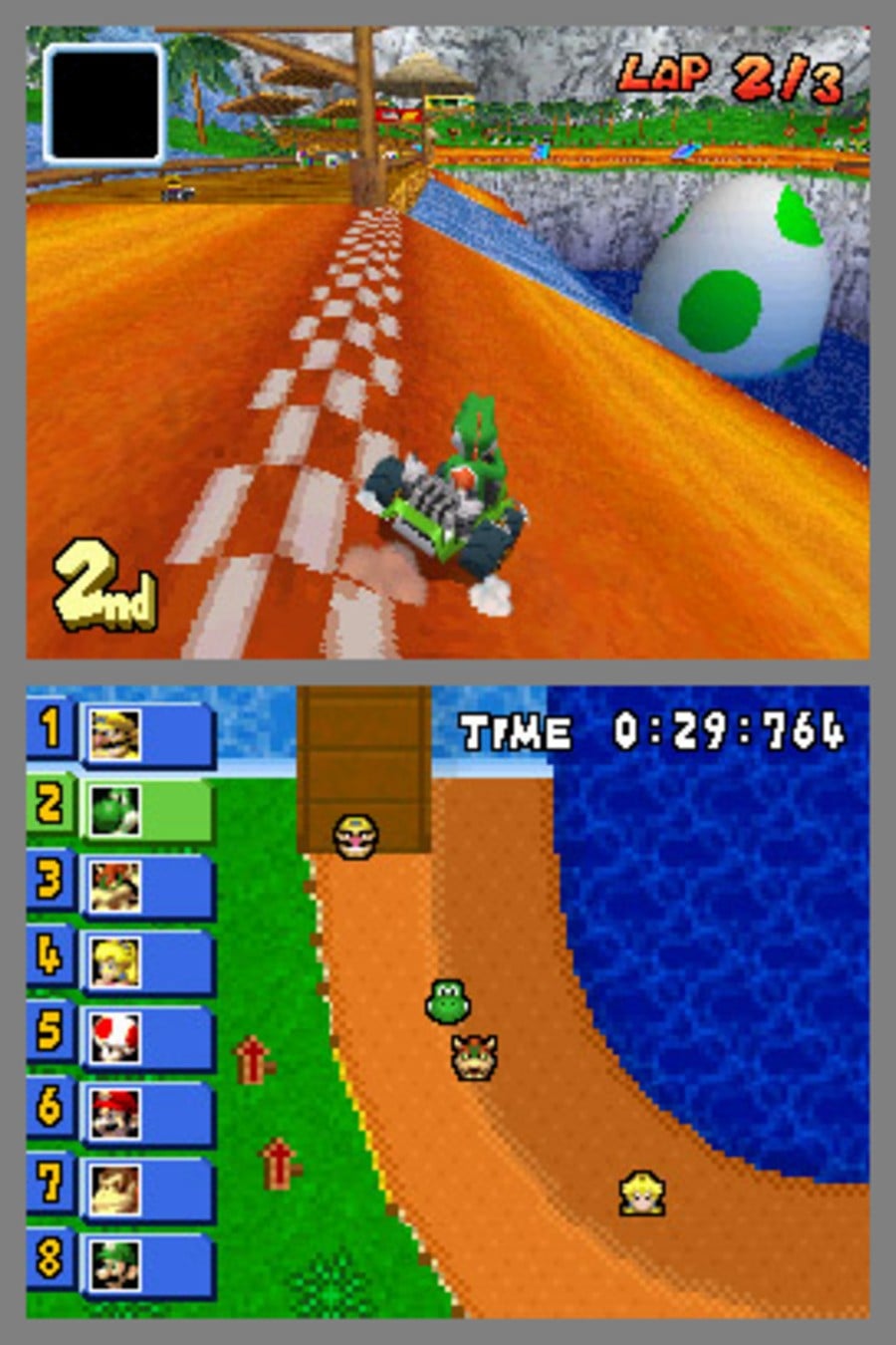 Mario Kart DS Pak screenshot 2 for Nintendo DS