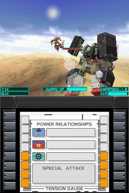 Mobile Suit Gundam 00 screenshot 2 for Nintendo DS