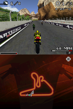 Moto Racer DS screenshot 3 for Nintendo DS