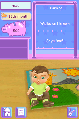 My Baby First Steps screenshot 3 for Nintendo DS
