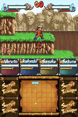 Naruto Ninja Council European Version screenshot 3 for Nintendo DS