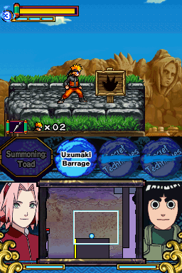 Naruto Shippuden: Ninja Council 3 European Version screenshot 3 for Nintendo DS