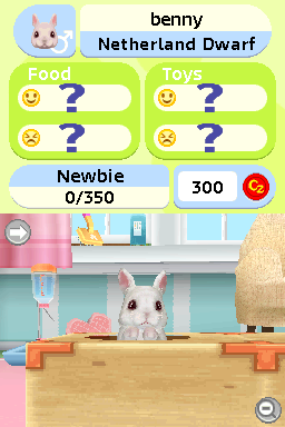 Petz Bunnyz screenshot 3 for Nintendo DS