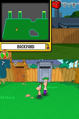 Phineas and Ferb Ride Again screenshot 3 for Nintendo DS