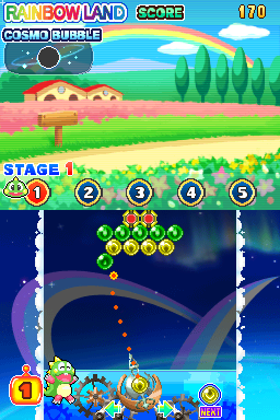 Puzzle Bobble Galaxy screenshot 3 for Nintendo DS