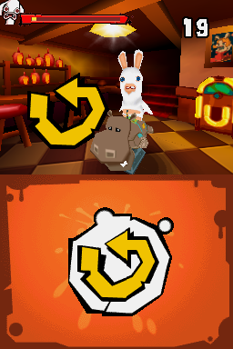 Rayman Raving Rabbids 2 screenshot 3 for Nintendo DS