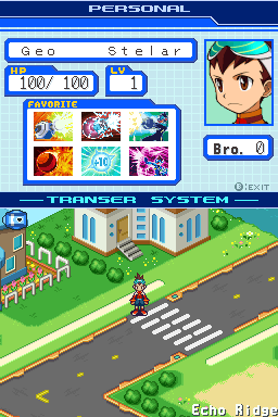 Ryuusei No Rockman: Pegasus screenshot 3 for Nintendo DS