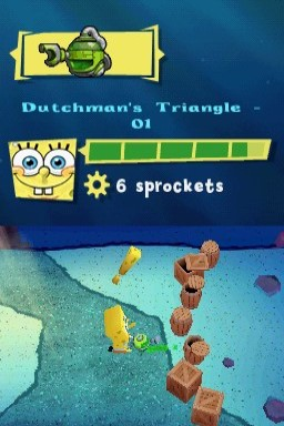 SpongeBob SquarePants: Plankton's Robotic Revenge screenshot 4 for Nintendo DS