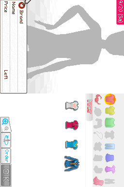 Style Boutique screenshot 3 for Nintendo DS