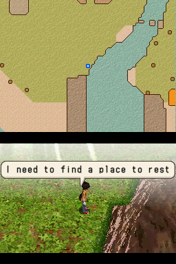 Survival Kids: Lost In Blue screenshot 2 for Nintendo DS