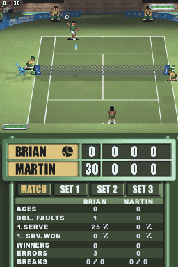Tennis Masters screenshot 3 for Nintendo DS