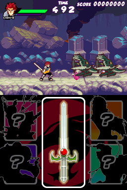 Thundercats screenshot 3 for Nintendo DS