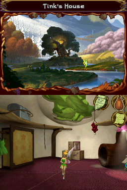 Tinker Bell And The Lost Treasure screenshot 3 for Nintendo DS