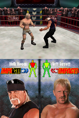 TNA Impact! Cross the Line screenshot 3 for Nintendo DS