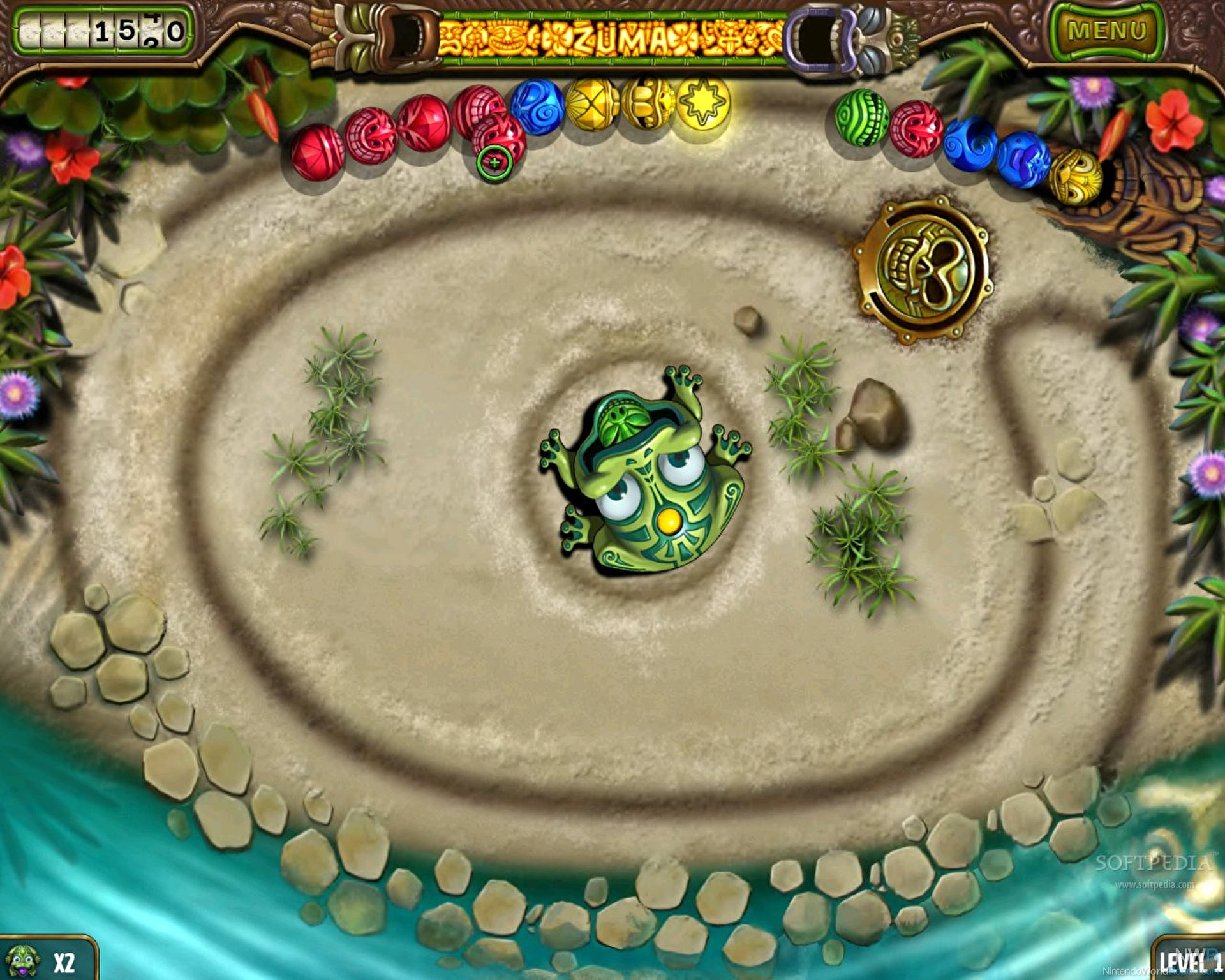 Zuma's Revenge screenshot 3 for Nintendo DS