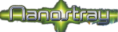 Nanostray title screen for Nintendo DS