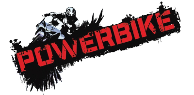 Powerbike title screen for Nintendo DS