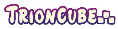 Trioncube title screen for Nintendo DS