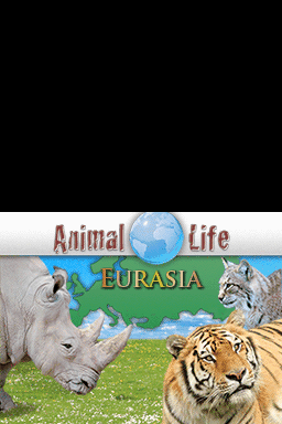 Animal Life: Eurasia title screen for Nintendo DS