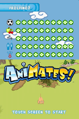 Animates title screen for Nintendo DS