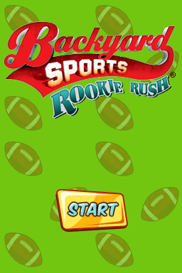 Backyard Sports: Rookie Rush back cover for Nintendo DS