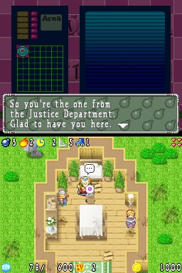 Bomberman Story DS title screen for Nintendo DS