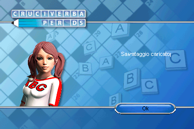 Cruciverba per DS title screen for Nintendo DS