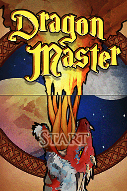 Dragon Master title screen for Nintendo DS