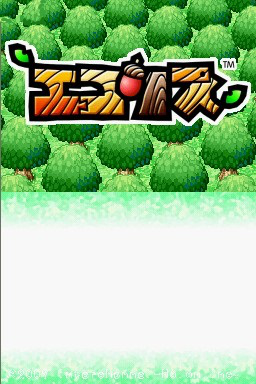 Ecolis title screen for Nintendo DS