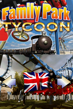 Family Park Tycoon title screen for Nintendo DS