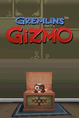 Gremlins Gizmo title screen for Nintendo DS