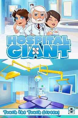 Hospital Giant title screen for Nintendo DS