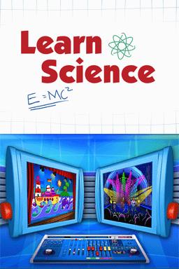 Learn Science title screen for Nintendo DS