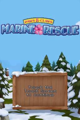 Meine Tierarztpraxis title screen for Nintendo DS