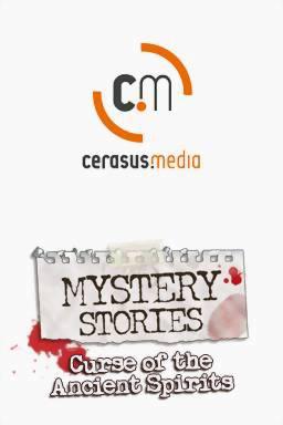 Mystery Quest: Curse of the Ancient Spirits title screen for Nintendo DS
