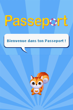 Passeport du CP au CE1 title screen for Nintendo DS