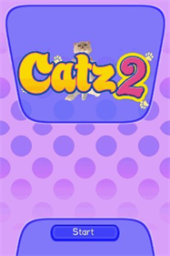 Petz Catz 2 title screen for Nintendo DS